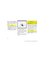 Preview for 116 page of Toyota 2004 LAND CRUISER 100 Owner'S Manual