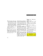 Preview for 162 page of Toyota Corolla 1998 Operating Manual