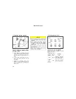 Preview for 190 page of Toyota Corolla 1998 Operating Manual