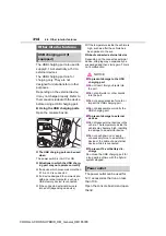 Preview for 316 page of Toyota COROLLA CROSS HYBRID 2020 Owner'S Manual