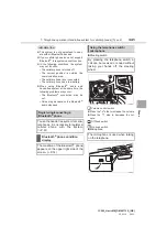 Preview for 345 page of Toyota Land Cruiser Station Wagon 2020 Owner'S Manual