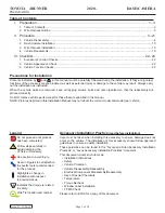 Preview for 2 page of Toyota PK6A3-33HT1 Owner'S Manual