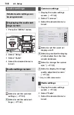 Preview for 144 page of Toyota RAV4 2019 Owner'S Manual