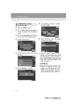 Preview for 72 page of Toyota VENZA NAVI User Manual