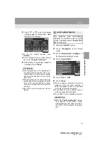 Preview for 115 page of Toyota VENZA NAVI User Manual