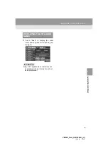 Preview for 211 page of Toyota VENZA NAVI User Manual