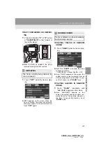 Preview for 245 page of Toyota VENZA NAVI User Manual