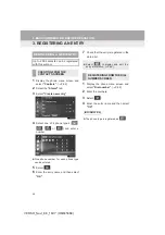 Preview for 68 page of Toyota Verso Navi Manual