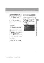 Preview for 69 page of Toyota Verso Navi Manual