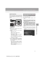 Preview for 125 page of Toyota Verso Navi Manual