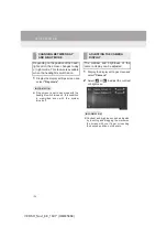 Preview for 134 page of Toyota Verso Navi Manual