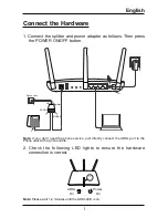 Preview for 2 page of TP-Link Archer D2 Quick Installation Manual