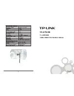 TP-Link TL-ANT2424B User Manual preview