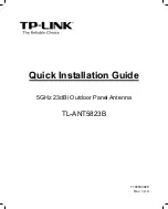 TP-Link TL-ANT5823B Quick Installation Manual preview