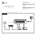 Preview for 1 page of TP-Link TL-SF1008D - 10/100M FAST ETHERNET SWITCH Installation Manual