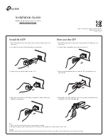 Preview for 1 page of TP-Link TL-SM321A Installation Manual