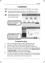 Preview for 3 page of TP-Link TL- WR740N Quick Installation Manual