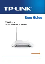 TP-Link TW-MR3220 User Manual preview