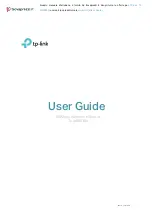 TP-Link WR850N User Manual preview