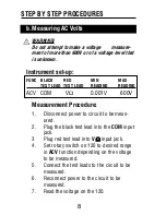 Preview for 8 page of TPI 120 Instruction Manual