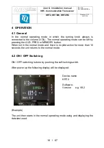 Preview for 18 page of TQ AirPlus 100 KRT2 Series User & Installation Manual