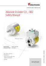 Preview for 1 page of TR-Electronic CD_-582 Series Safety Manual