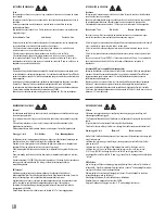 Preview for 10 page of Trace Acoustic TAB100 Operating Instructions Manual