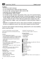 Preview for 6 page of Tracer Furio TWS BT Instructions For Use Manual