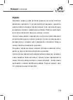 Preview for 19 page of Tracer GIO 10 Instructions For Use Manual