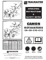 Tracmaster Camon C6 Operating Instructions & Safety Notes preview