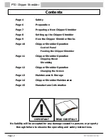 Preview for 2 page of Tracmaster PTO Chipper Shredder Operating Instructions Manual