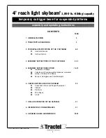 Preview for 2 page of Tractel Griphoist Skybeam Assembly Manual