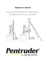 Tractive Pentruder MD1 Operator'S Manual preview