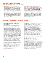 Preview for 18 page of Traeger Renegade Pro Use & Care Instructions Manual