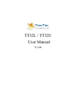 Traitel Telecommunications TT32L User Manual preview