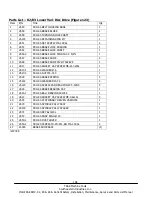 Preview for 193 page of Trak Machine Tools ProtoTRAK SMX K2 Safety, Installation, Maintenance, Service And Parts List