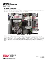 Preview for 6 page of Trak Machine Tools TMC5 Manual