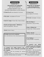 Preview for 33 page of Tramontina CE30M User And Maintenance Manual