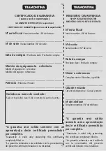 Preview for 35 page of Tramontina Trotter User And Maintenance Manual
