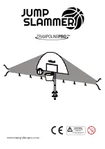 Trampoline pro Jump Slammer Manual preview