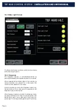 Preview for 6 page of Tranberg TEF 4600 User Manual