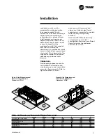 Preview for 11 page of Trane 108-216 Installation And Operation Manual