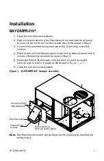 Preview for 7 page of Trane BAYDMPR310 Series Installation Manual