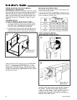 Preview for 14 page of Trane DC1B040A9241A series Installer'S Manual