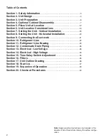 Preview for 2 page of Trane GAM5 Series Installer'S Manual