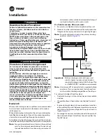 Preview for 29 page of Trane Horizon OADG Series Installation, Operation And Maintenance Manual