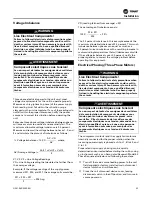 Preview for 35 page of Trane Horizon OADG Series Installation, Operation And Maintenance Manual