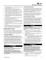 Preview for 53 page of Trane Manhattan Gen II Installation, Operation And Maintenance Manual