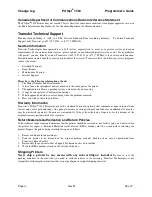 Preview for 4 page of TransAct POSJET 1500 Programmer'S Manual