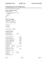 Preview for 87 page of TransAct POSJET 1500 Programmer'S Manual